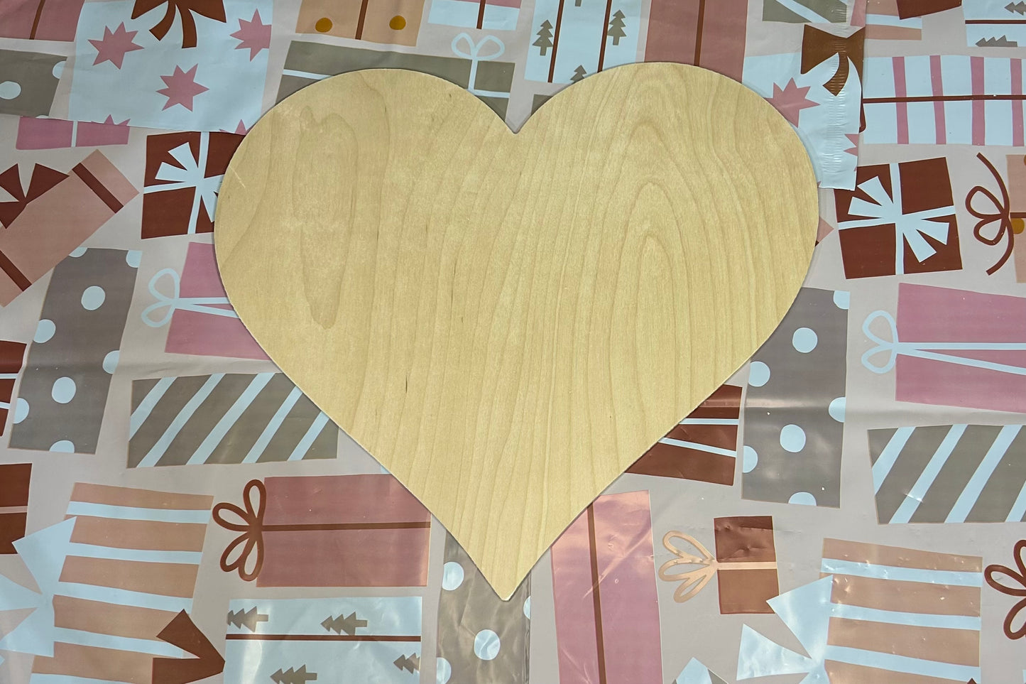 15inch Valentine Heart - 1/4inch thick Birch plywood