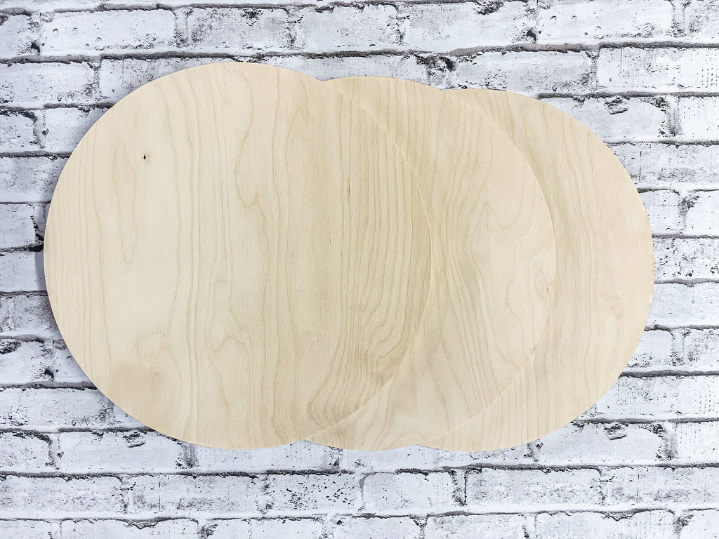 Birch Tree Rounds 50-Pack 18 Inch Birch Wood Rounds 1/4