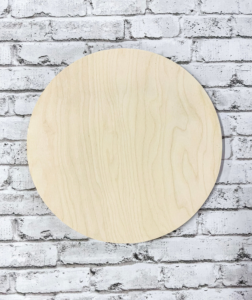 12-Pack 18 Inch Birch Wood Rounds 1/2